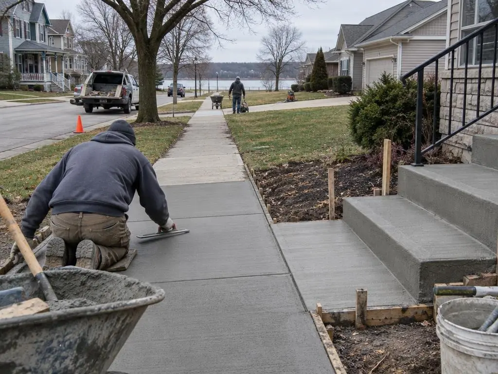 Sidewalks & Steps in Aurora, IL